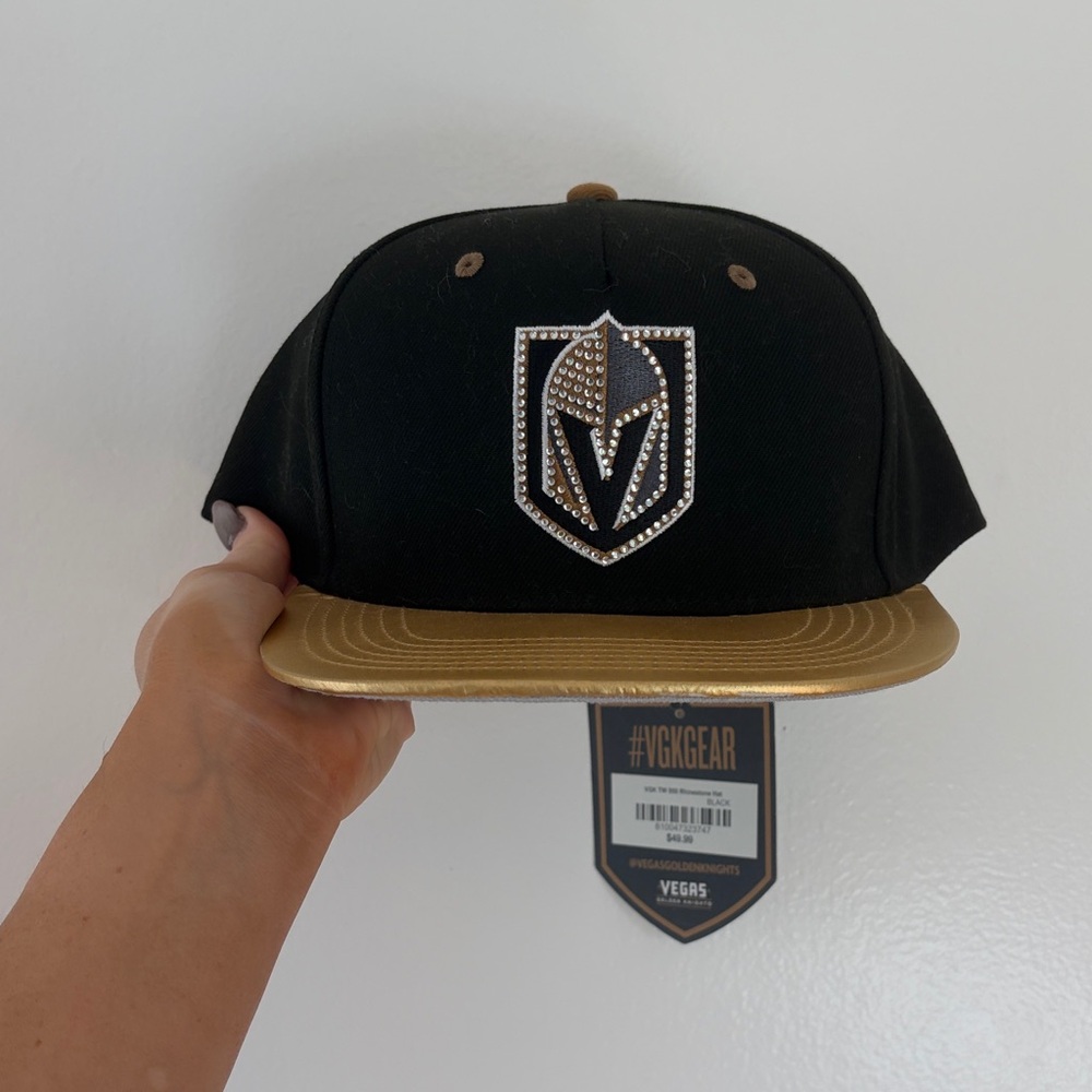 VGK - Black and Gold Cap